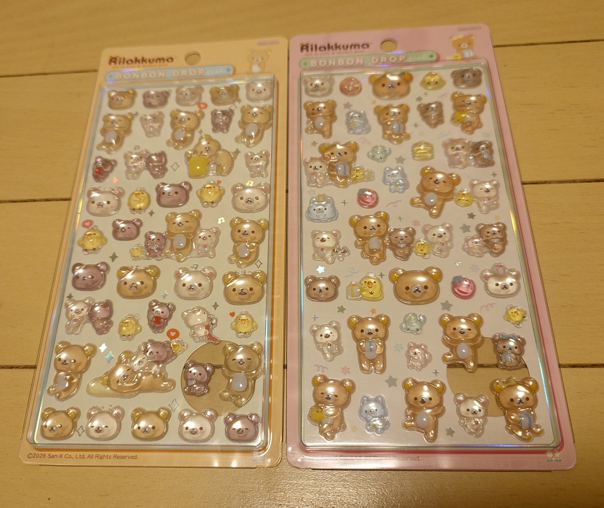 lights9589's tweet photo. ちいかわランドのボンドロとリラックマのボンドロ届いたー https://t.co/sLSJ03y7jF