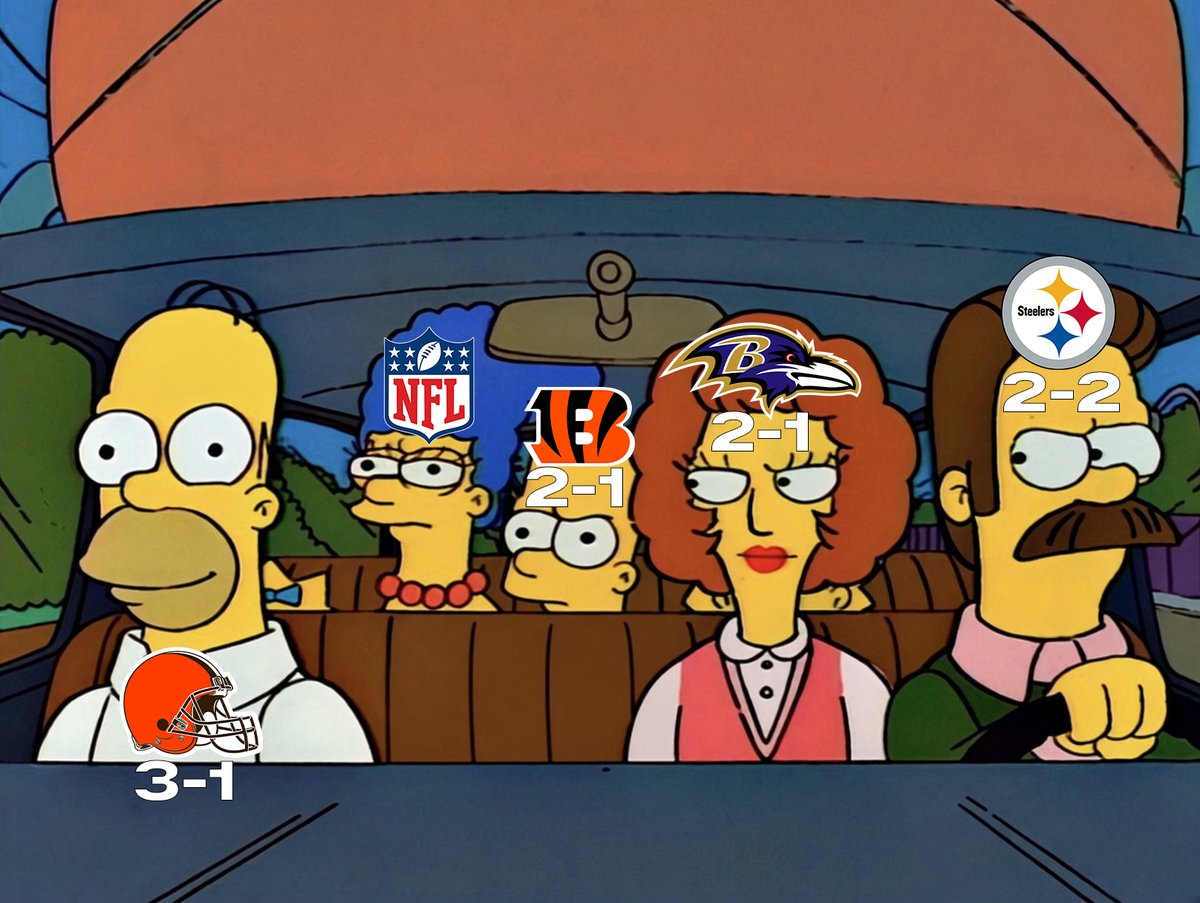 OnyxOdds's tweet photo. The Browns sitting atop the AFC North https://t.co/PFhEBFB2jx