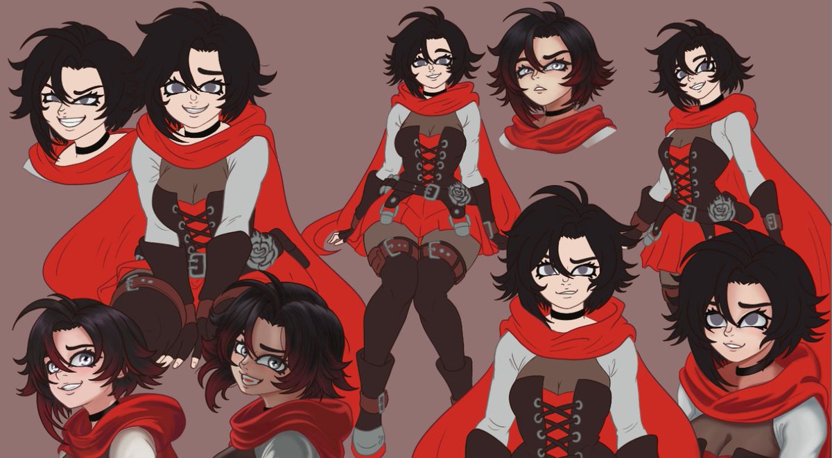 sungueur's tweet photo. RUBY RUBY AND MORE RUBY!!!!!
#RWBY #RubyRose #RWBYFanart https://t.co/F8fitbJAkw