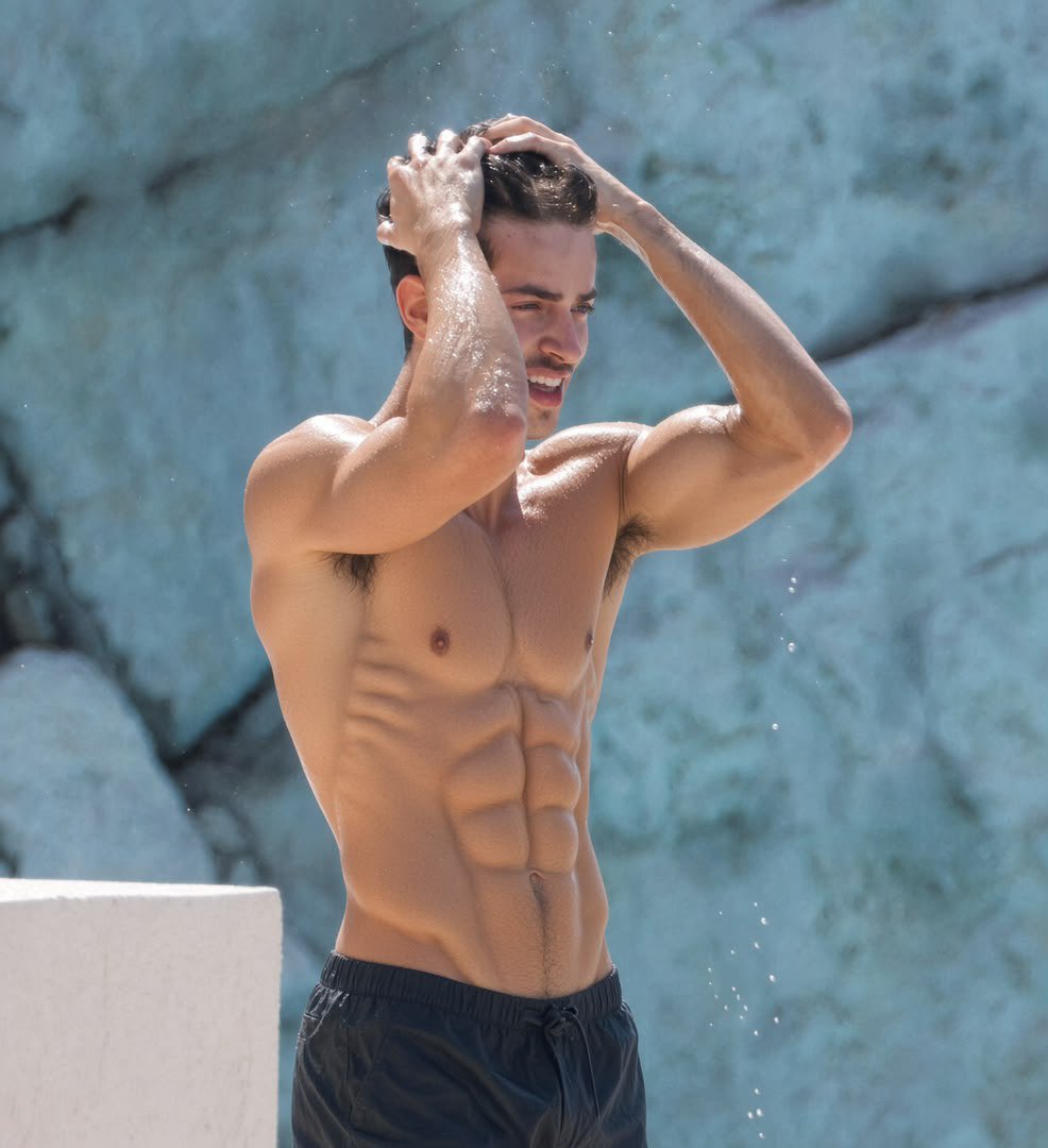 Coins_nuclear's tweet photo. Manu Rios Goes Shirtless During a Cannes Beach Day..... https://t.co/ObV5a8LI1X