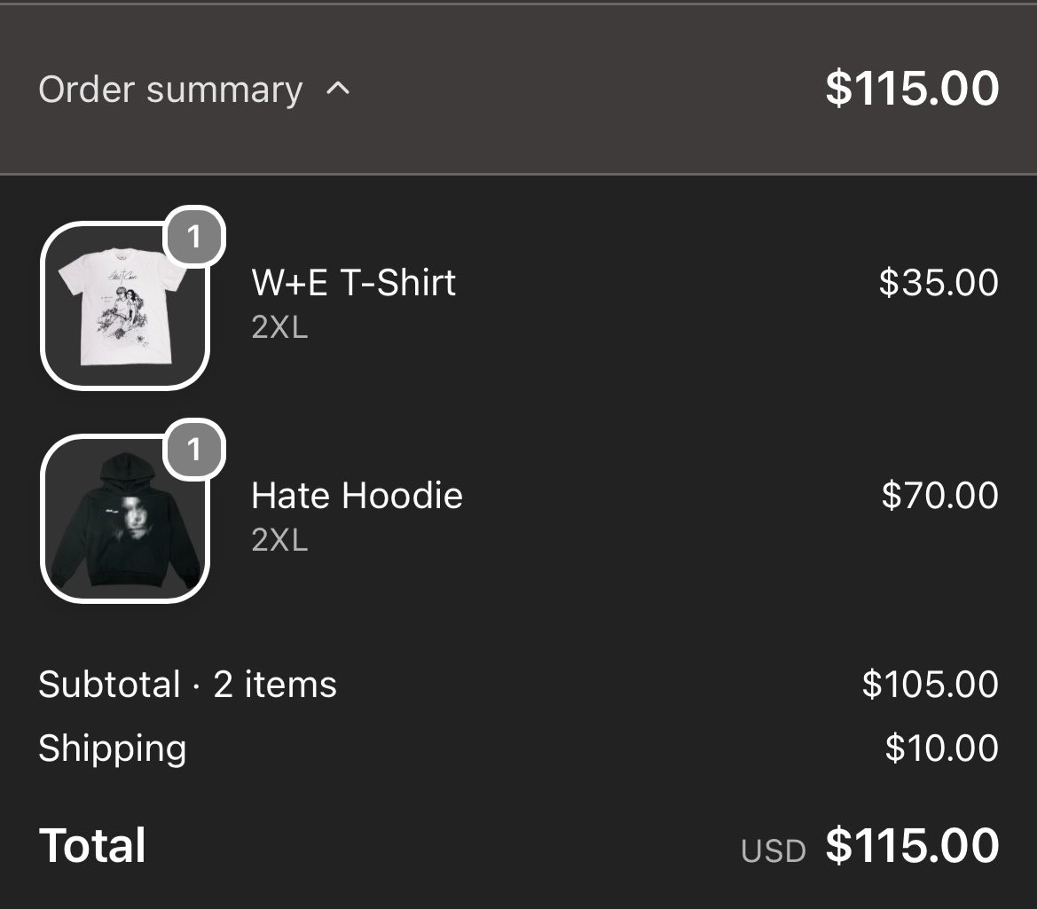 nqttles's tweet photo. This is all i could get… i still want $315 worth of merch can anybody spare some change https://t.co/KzaJ83Xv3t
