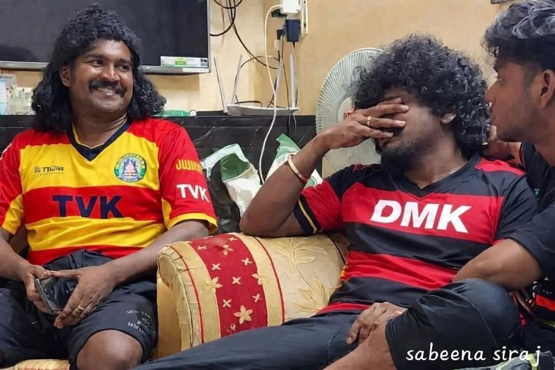 THALAPATHYRAGA's tweet photo. @KovaiNithya @TVKVijayHQ "இதெல்லாம் வேடிக்கை பாக்க வந்த கூட்டம் டா ","கூட்டமெல்லாம் ஓட்டா மாறாது" https://t.co/5qICczC8Ls