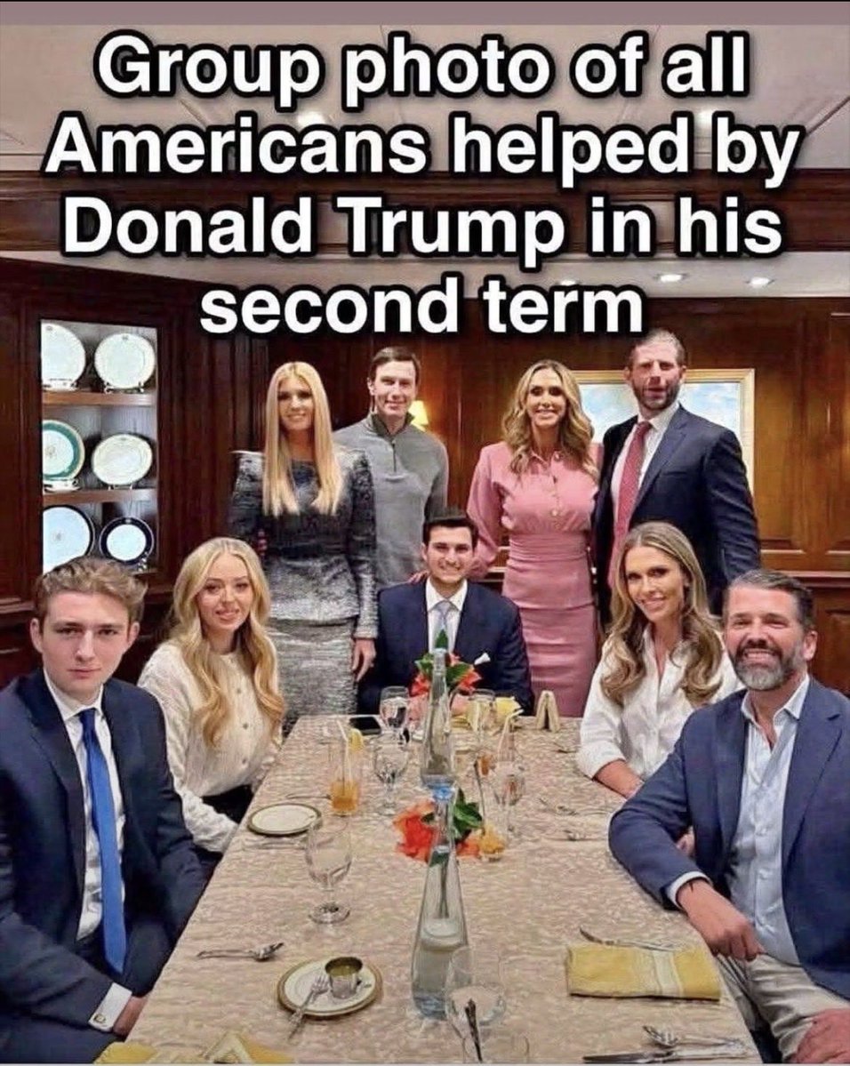 JohnCashfo's tweet photo. @IngrahamAngle Yes congratulations the Trump family many Americans are suffering trying to make ends meet . Yet the Trump &amp; extended family are in a tizzy how to stock the billions they are making. Great investments in the UAE 🇦🇪 has been lucrative to the Kushner family &amp; bitcoin being pushed ? https://t.co/dZV8rA3qs7