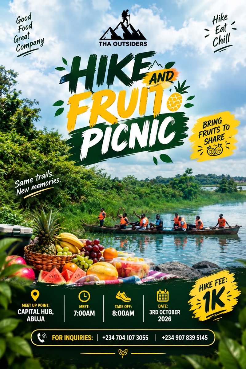 BabaDClint's tweet photo. Come hike with @ThaOutsidaz tomorrow and bring a fruit or two. 😏🌚 https://t.co/Uc80w0L4mw