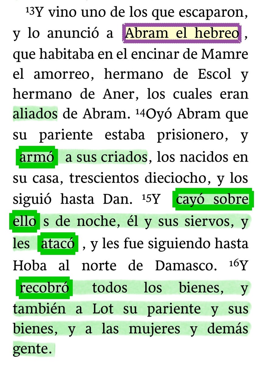 Samuelaran's tweet photo. @riquigell Justo estaba leyendo esto esta mañana, y fíjate que el tipo, el "amigo de Dios", el "padre de la fe", no fue a hablar con ellos y negociar, no...
Hay momentos en que la espiritualidad sana requiere estar a la altura y dar un par de bofetones a tiempo 🤭🫣😂
Un saludo! https://t.co/BE8wru04sO