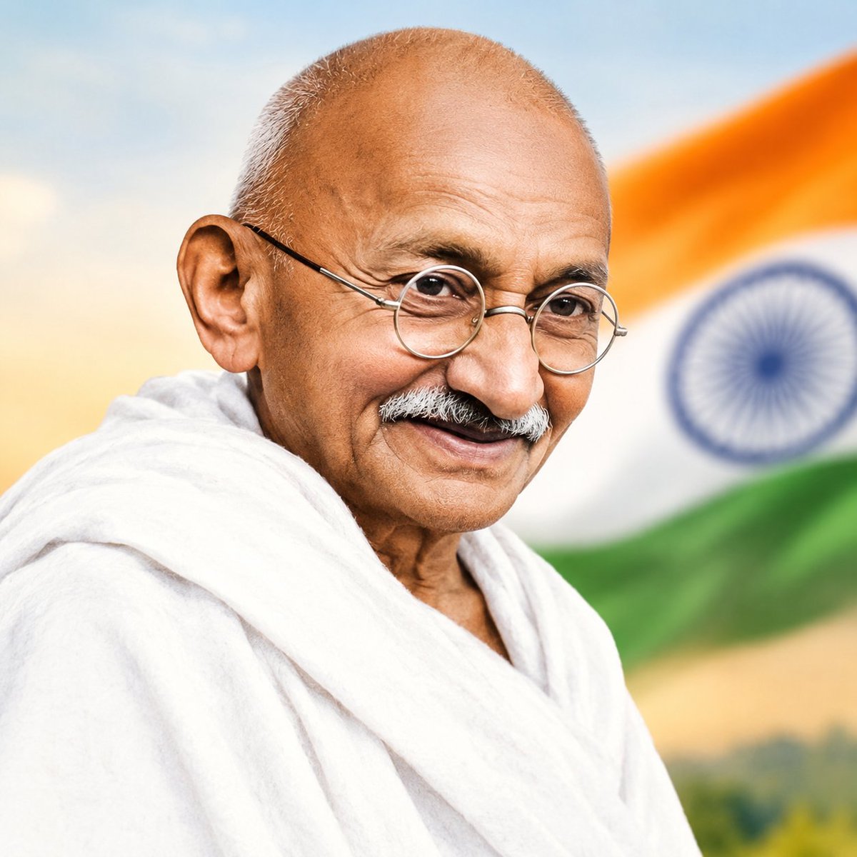UsmanParadise's tweet photo. 🇮🇳 Humble tributes on the birth anniversary of the Father of the Nation, Mahatma Gandhi. 🇮🇳

Gandhiji inspired us to walk the path of truth, non-violence, simplicity, and humanity.

🌿 Truth • Non-violence • Service • Humanity 🌿

#GandhiJayanti2026 #2October #trending #viral https://t.co/RbxoTlUMmr