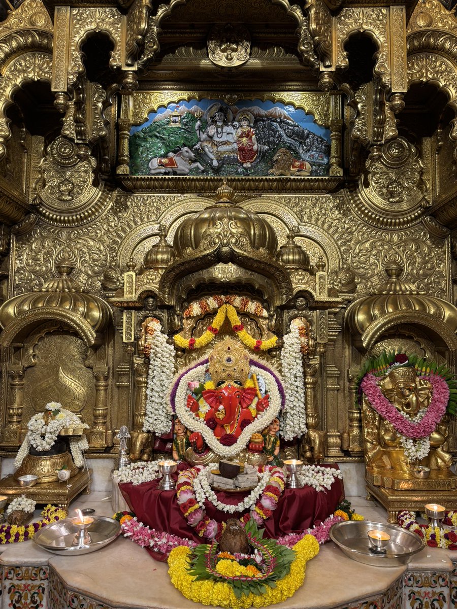 SVTMumbai's tweet photo. 🙏गणपती  बाप्पा मोरया 🌺मंगलमूर्ती मोरया 🙏०२/१०/२०२६
🙏Ganapati Bappa Moraya 🌺 Mangalmurti Moraya  🙏 02/10/2026 https://t.co/MuxngMWjoM