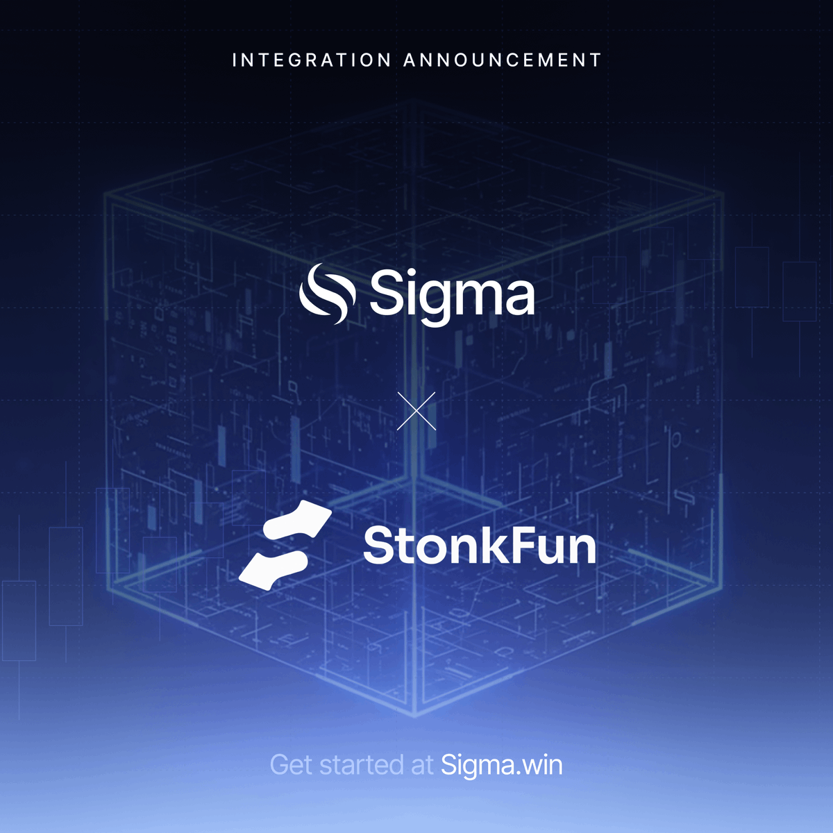 SigmaTrading's tweet photo. Sigma supports StonkFun on Solana - with 0% fees!

Trade every @LaunchOnSF token, pre-bond and post-bond, with Sigma's speed and seamlessness - and see which stock, commodity or token each coin is paired with in the trading window.

Now, you get the Sigma EVM edge on SOL too. https://t.co/6sYLIvlREX