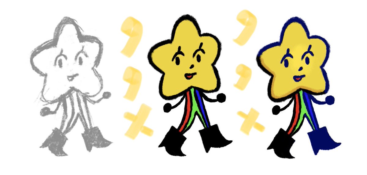 6P_Production's tweet photo. Made the host! His name is Starry
I might stick with the middle drawing, didn’t really like the render
#osc #objectshowcommunity #host https://t.co/DijiwQu8Lz