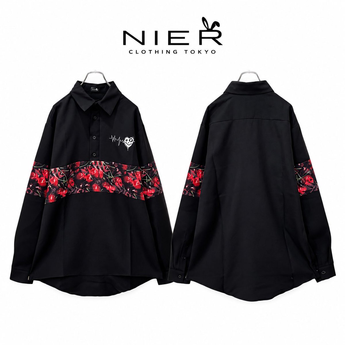 NieR_tokyo's tweet photo. 🎁本日〆切プレゼント企画🎁

ブロッキングプルオーバーシャツ
【RED CHERRY】

🎁2名様にプレゼント🎁

◼応募方法
フォロー(@NieR_tokyo) &amp; リポスト
◼締切〆  本日24時

ユニセックスアイテムです❣️

是非ご参加ください🙇‍♂️🙇‍♀️ https://t.co/mY1nZFdeBT