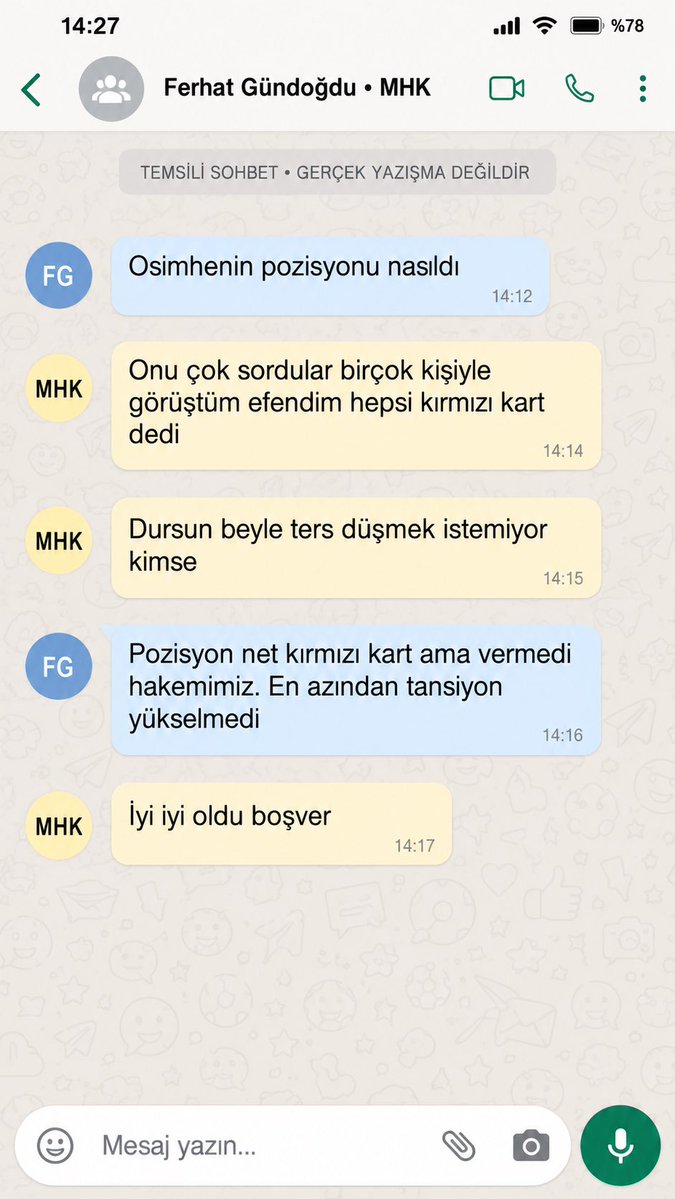 reelfener's tweet photo. Olaylı Beşiktaş Galatasaray maçında Osimhen’in boğaz sıkma pozisyonu için ortaya çıkan yazışmalara bakın !!

Tuz koktu , bu yangın üfleyerek sönmez ! https://t.co/3LSpre3az2