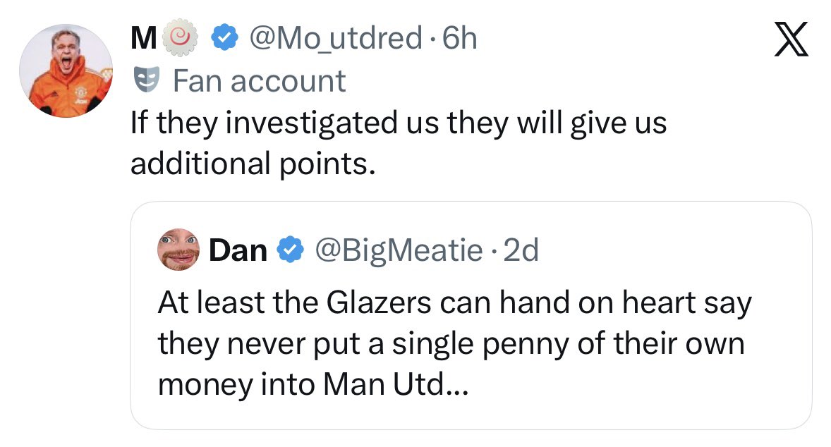 SiMiller5's tweet photo. @redfrosty7 I love this post if you’ve not seen it 😂 https://t.co/WiVG3wjD7N