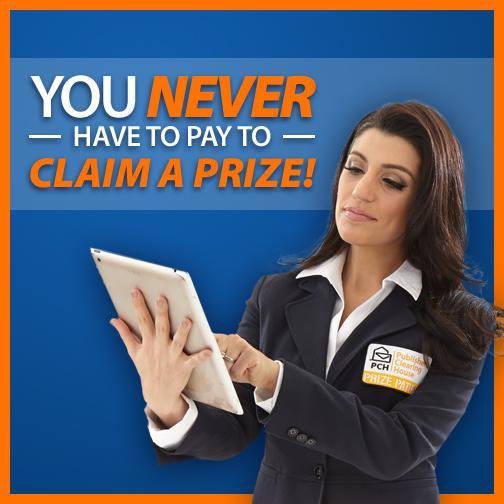 brelaurachristy's tweet photo. #PCH will NEVER ask for even a single cent! Every game, prize, contest, and giveaway is 100% FREE -- every day, all the time! https://t.co/ez6EX91cYc