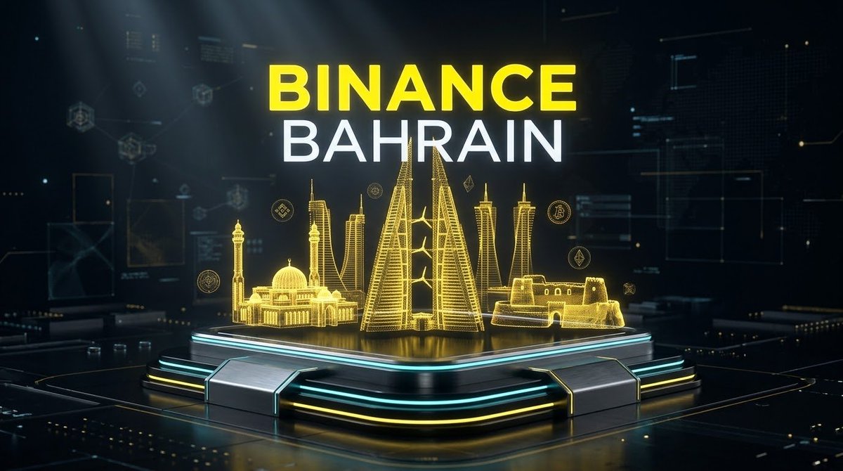 xRMAAD's tweet photo. Trading crypto with total peace of mind? Yes, it is possible in MENA! 🛡️
Binance Bahrain is fully regulated by the Central Bank of Bahrain (CBB), bringing top-tier security and transparency to the region 🇧🇭
#BinanceBahrain #Binance #Crypto #بينانس_بحرين #MENA https://t.co/EjpMqGrypa