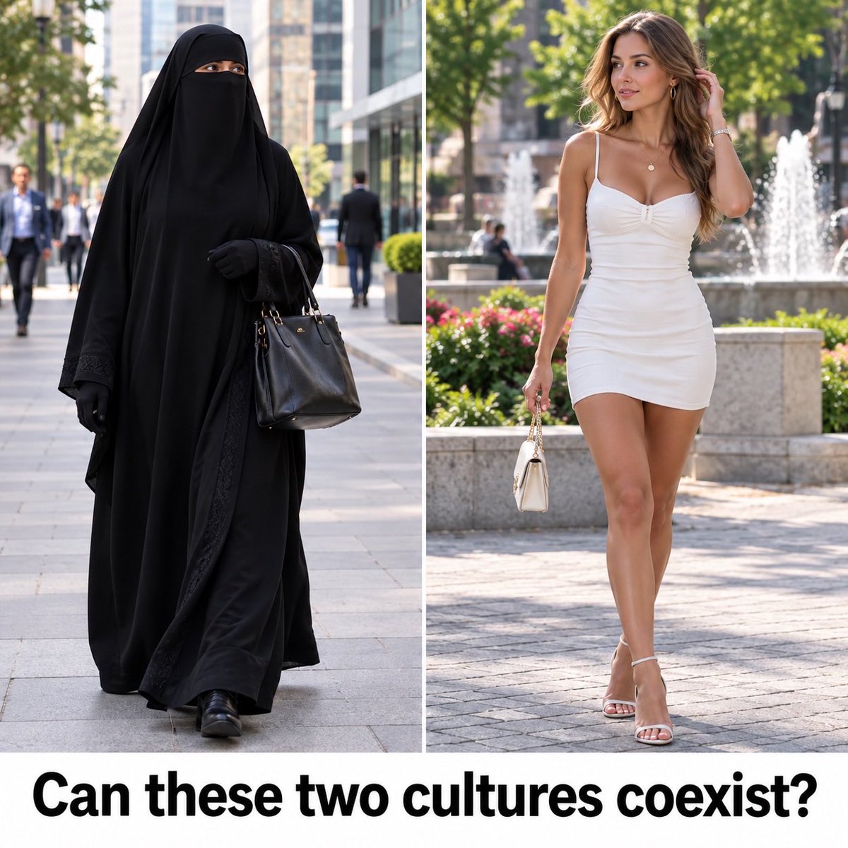 GuntherEagleman's tweet photo. These two cultures are never going to coexist if one side rejects the freedoms, laws, and values America was built on.

 I don’t care how many liberals pretend otherwise. 

American culture and radical Islamist ideology are fundamentally incompatible. https://t.co/4wWveMOnDu