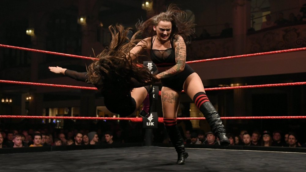 RawSDNXTWomen's tweet photo. #NXTUK 1/23/19 - Nina Samuels vs Lana Austin https://t.co/8hu8qwQzZj