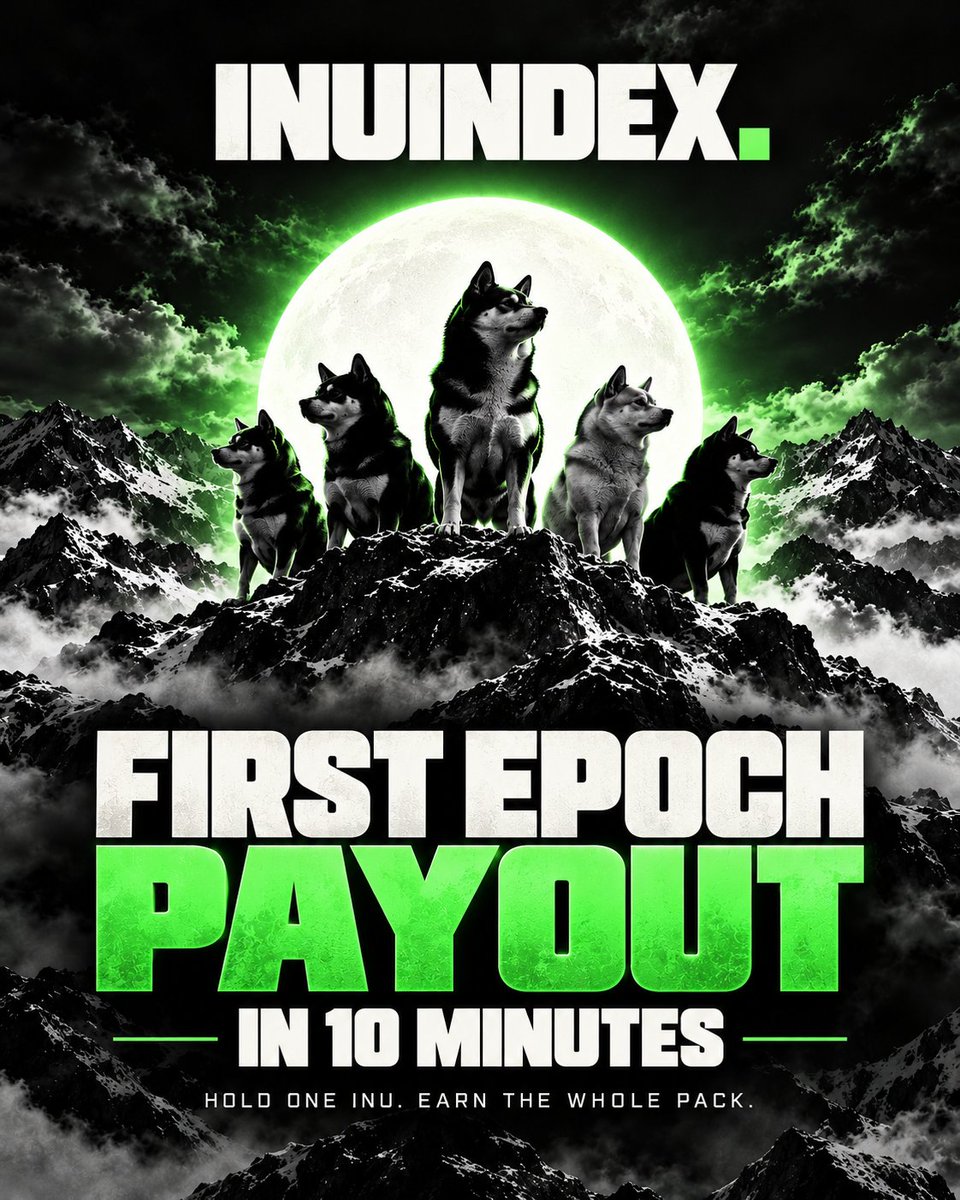 inu_index's tweet photo. Next reward in less than 10 minutes https://t.co/6s6DHHCNdO