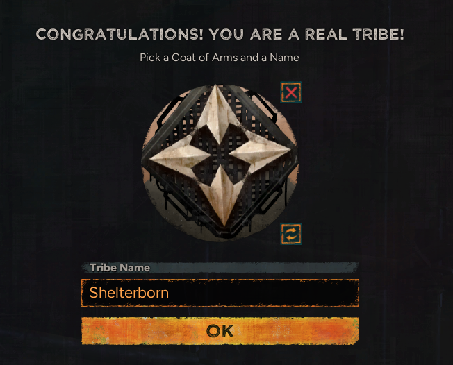 AfterworldPDX's tweet photo. Congratulations, Dustlander! You are no longer just one band, you have finally formed a tribe. What will you call yourselves?  

#AfterworldPDX #ParadoxInteractive #GrandStrategyGame https://t.co/CEdynpT1RG