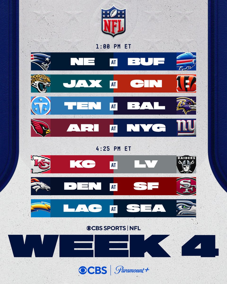 NFLonCBS's tweet photo. See you Sunday 😎 https://t.co/jeU4n4HXyU