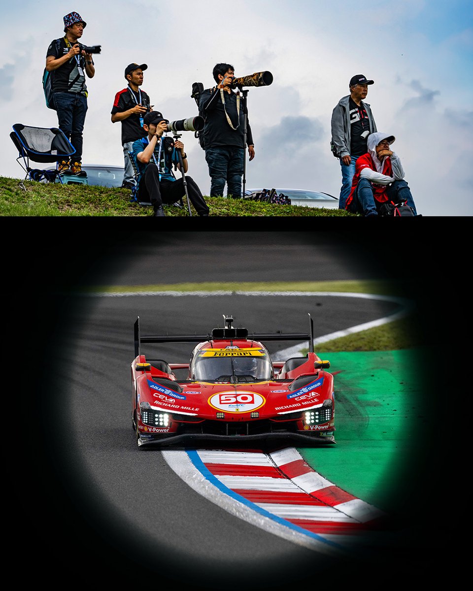 FerrariHypercar's tweet photo. I spy with admin’s little eye, a Ferrari Hypercar 🔭🎌
#FerrariHypercar #WEC #6HFuji https://t.co/sVc01mOAzx
