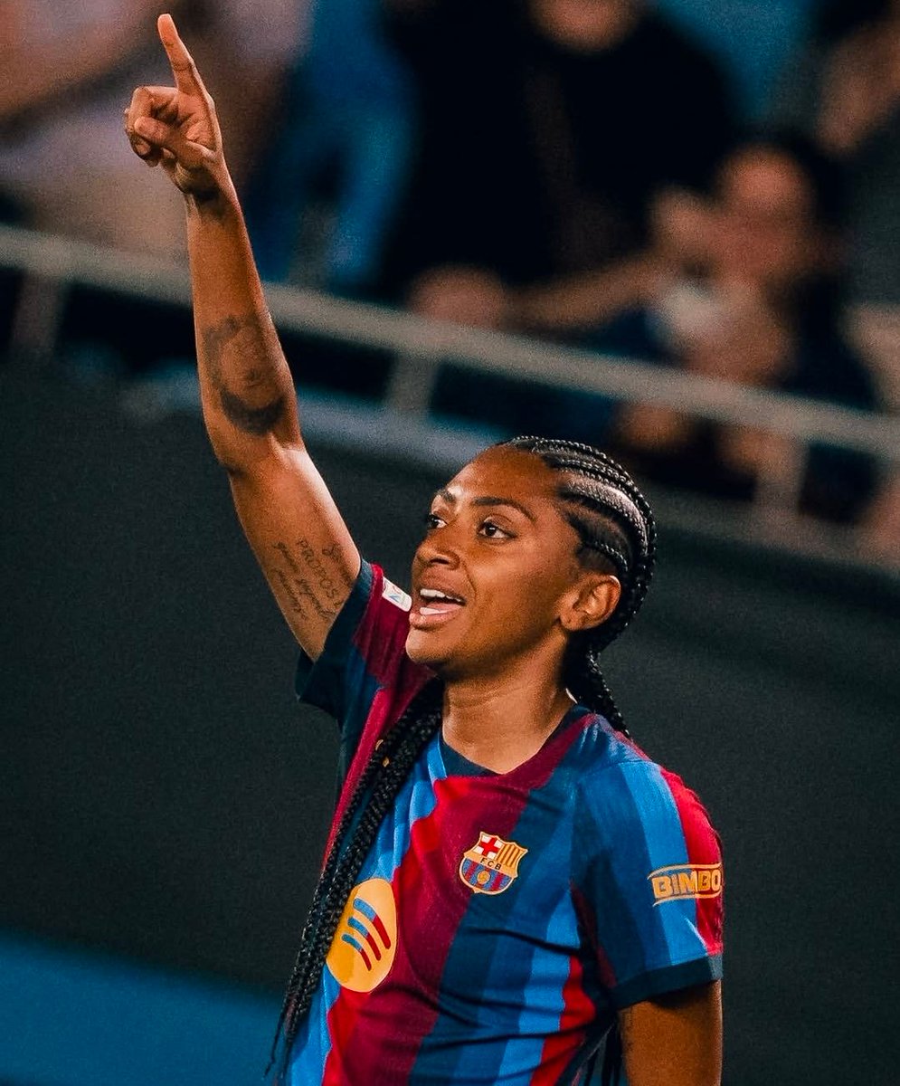 Blaugranagram's tweet photo. 🎙️ Kerolin on playing El Clásico at Spotify Camp Nou:

"Playing at Spotify Camp Nou feels like a dream. I'm like, 'Oh my God, is this really happening to me?' A Clásico against Real Madrid, it's such an incredible opportunity."

[h/t @mundodeportivo] https://t.co/lTOsySuzOV
