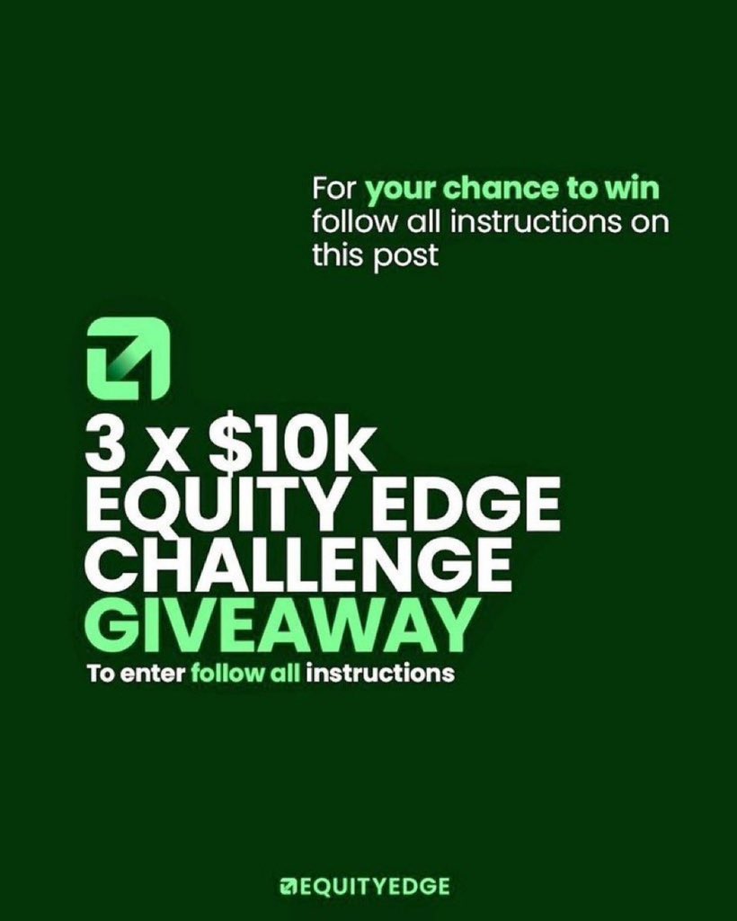 JadonsiiMichaab's tweet photo. 🎁 Giveaway Time 🎁

🔹Follow @EquityEdgeUK @EquitySpace1 &amp; @JadonsiiMichaab 

🔹Like &amp; Repost

🔹Like &amp; Repost Quoted Post 

🔹Tag a friend. 

⏳96 Hours. https://t.co/sgUNyhXgVX