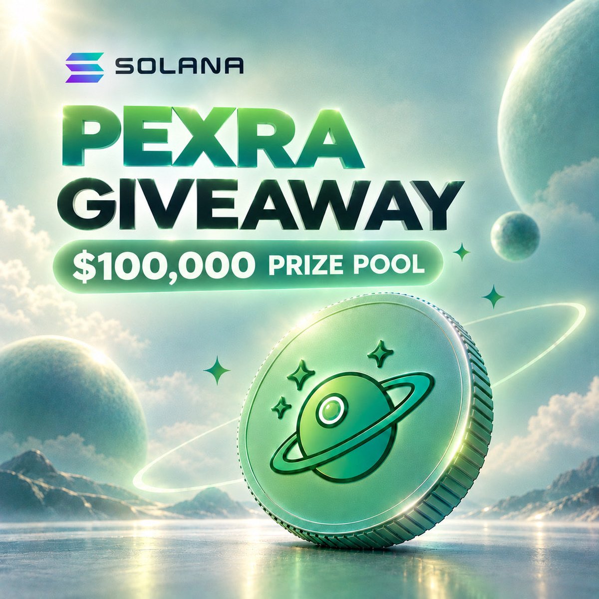 PexraFun's tweet photo. $PEXRA AIRDROP $100K REWARD POOL 🎁

✅ Follow + Repost
✅ Drop your $SOL address

Launching October 3rd on #Solana

FCFS - Be Early https://t.co/AEwkP9rQKY