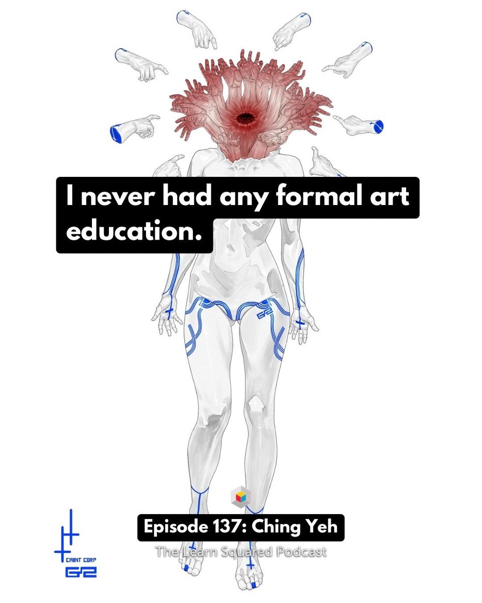 learnsquared's tweet photo. THE WORLD OF AA with Ching Yeh | EP 137 - The Learn Squared Podcast Available Now at
https://t.co/jhDFE9n33z

Also Available on Spotify, Apple &amp; YouTube
-
#learnsquared #learnsquaredpodcast #illustration #chingyeh #conceptartist https://t.co/vgiNVld0lR