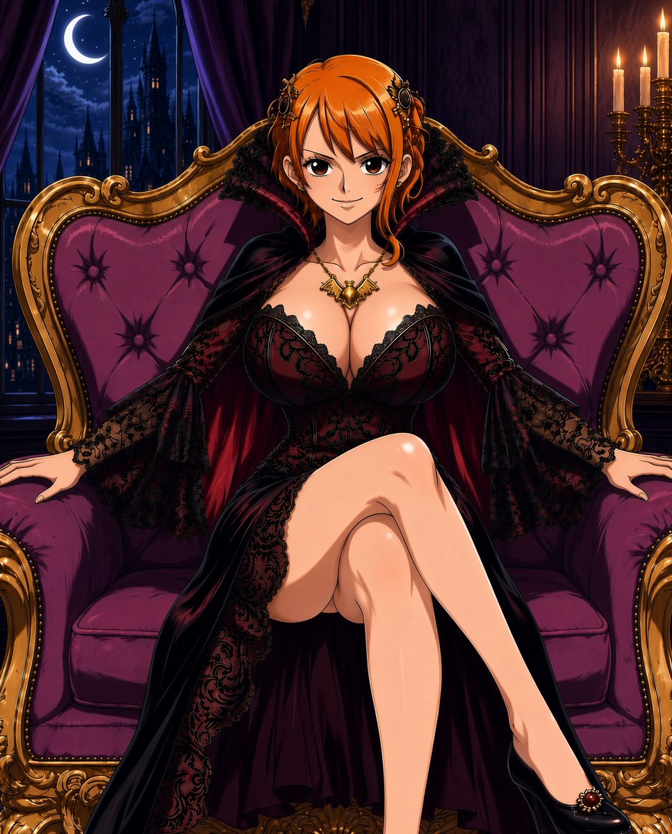 NicolasBus5012's tweet photo. #nami as #blood #countess #dracula #vampire #halloween2026 #halloween #video #onepiece #anime #bat #bloodcountess https://t.co/EKfpQVrAK0