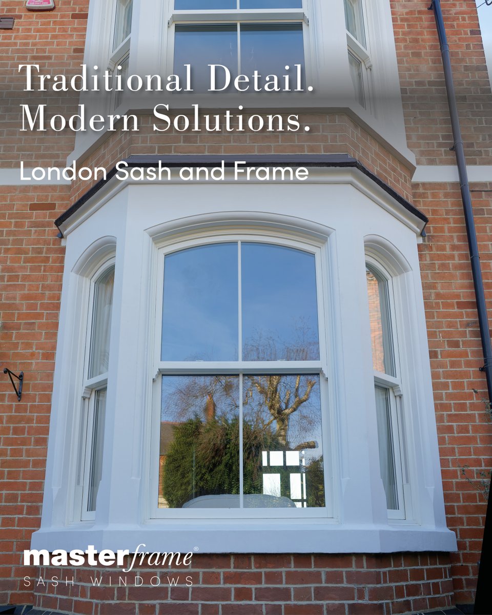 MasterframeSash's tweet photo. A Traditional Detail. A Modern Solution.
This October, we’re focusing on London Sash &amp; Frame - giving installers another option for period properties. Arched externally. Square internally. Distinctively different.
https://t.co/7v1c3Fg422
#Masterframe #SashWindows https://t.co/bi9VTzrb6E