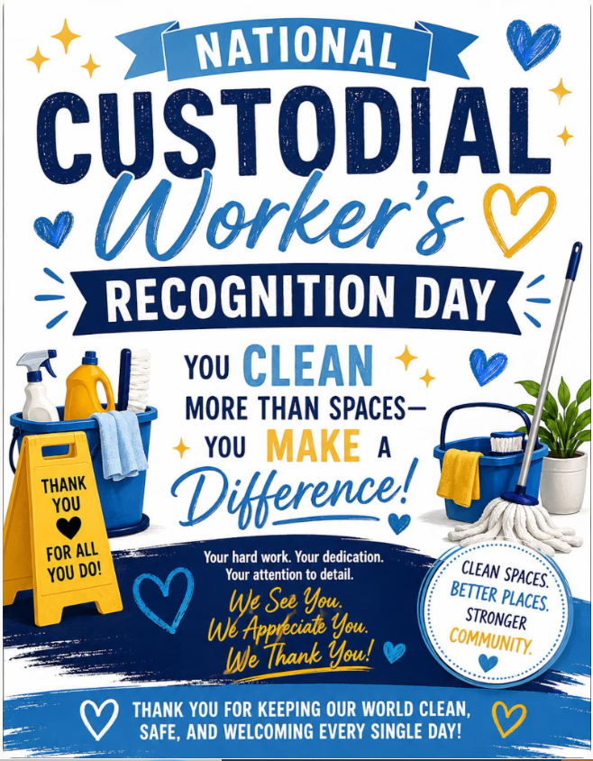 Hart_EPISD's tweet photo. Custodian Appreciation Day Friday, October 2nd Thank you, Mr. Aguirre, Mr. Galvan, Ms. Davila and Mr. Velez Thank you for keeping our campus beautiful and for all your hard work. We appreciate our Custodial Team!
Alerts Recipients https://t.co/nAhoYYN9lj