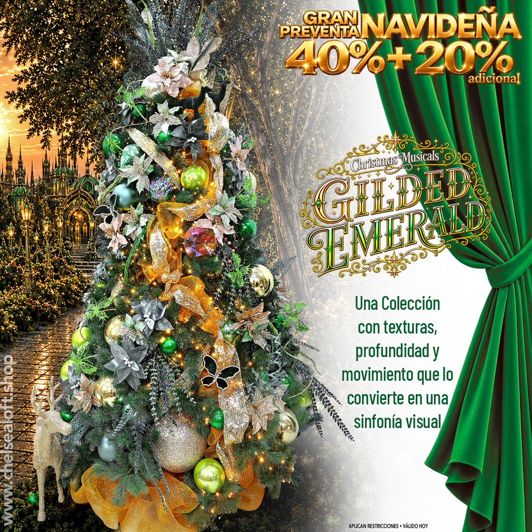 chelsealoft's tweet photo. 🦋🌿👑 Gilded Emerald 👑🌿🦋 es una colección exótica, atrevida y totalmente fuera de lo convencional, donde una mezcla de verdes intensos, negros y dorados da vida a una propuesta llena de carácter.https://t.co/rJB40A52DM
#ChelseaLoft #DobleDescuento #Navidad2026 https://t.co/wGBYA0DUwK