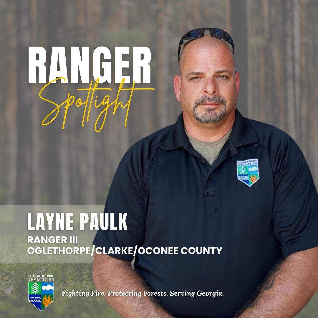 GaTrees's tweet photo. 🌲 Meet Ranger 3 Layne Paulk of our Oglethorpe/Clarke/Oconee Unit.

An Army veteran, EMT, fire captain and GFC Incident Management Team member, Layne says he values “giving back to the community.”

We’re proud to have him on our team!

#RangerProfile #FirstResponders https://t.co/waD77GS3H7