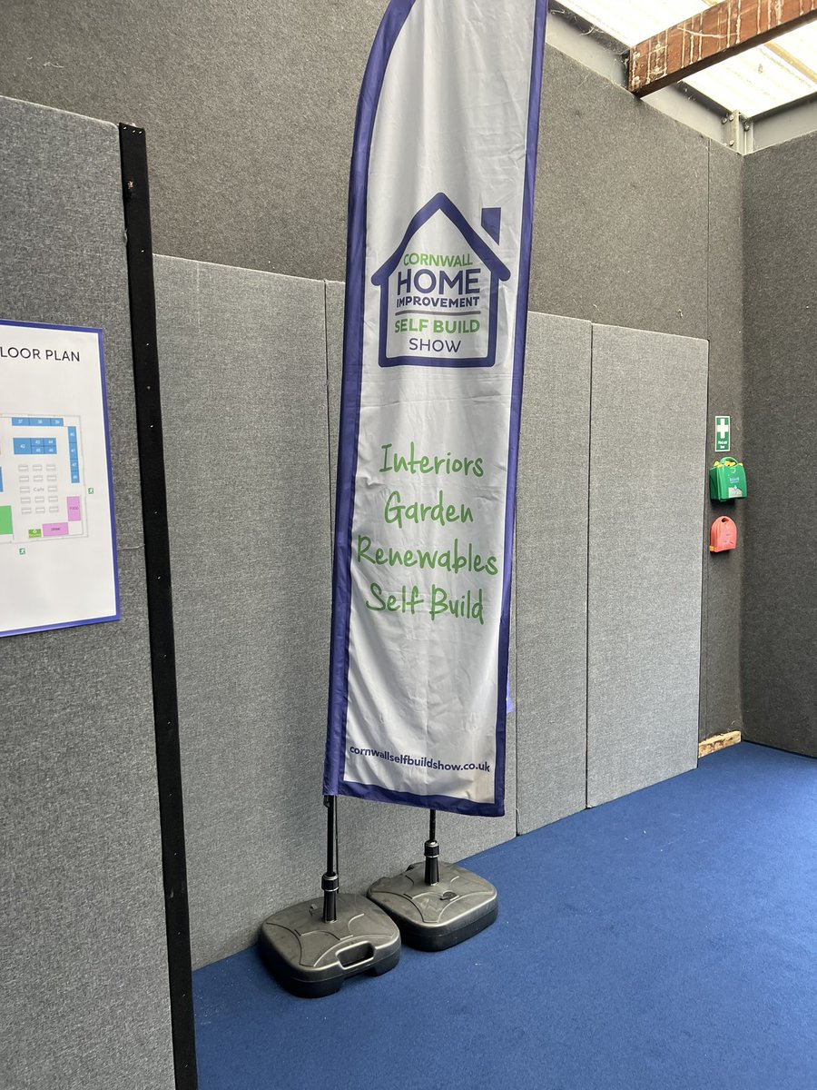 ChoiceFrames's tweet photo. Set up is well underway for our stand at the Royal Cornwall Show ground tomorrow at the Cornwall Home Improvement &amp; Self Build Show pop on buy and see us on stand 11!! https://t.co/aU5NozAw29