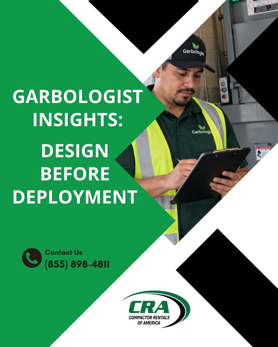 BleedBlueMMI's tweet photo. A well-designed waste program doesn't begin when equipment arrives. It begins before equipment is selected. 

Understand the operation. Design the system. Deploy the equipment. 

That's the Certified Garbologist® process. 

📞 (855) 898-4811  

#garbologist #wastemanagement https://t.co/AVbIUs8ZaC
