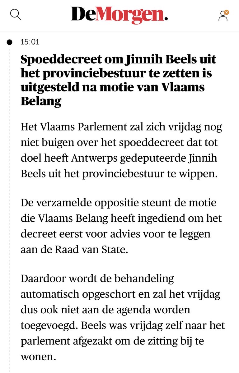 Ambtenaaroprust's tweet photo. Samengevat: Vlaams Belang redt samen met communisten, groenen en liberalen (geen cordon plots?) tijdelijk het vel van een gekleurde politica. De linkse partijvoorzitter die eerder racistische uitspraken deed, bijt zo voorlopig in het zand. 

Realiteit overtreft de fictie. https://t.co/iIVDNT25Yz