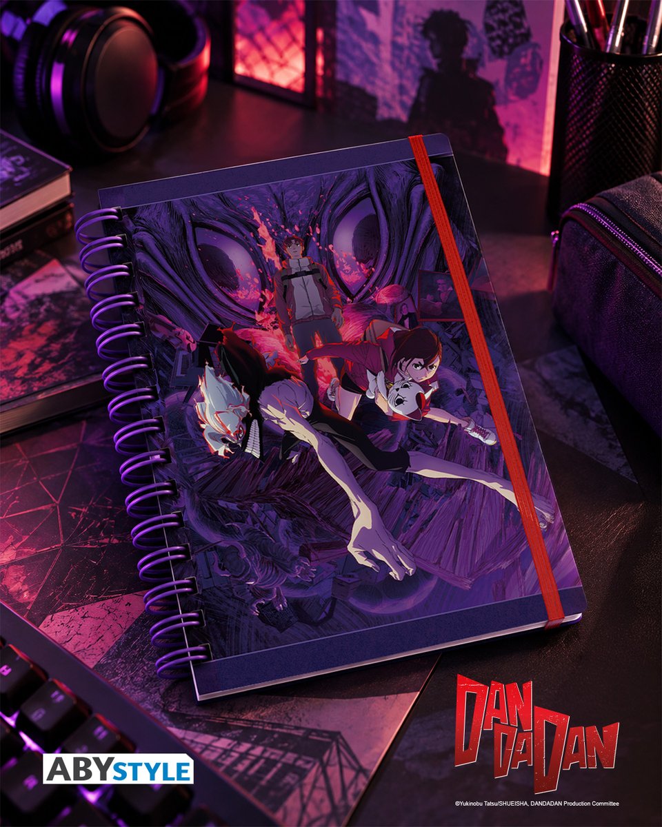_ABYstyle's tweet photo. Turn every idea into a fan experience. 📓✨

Discover our A5 spiral notebooks featuring ONE PIECE, NARUTO, DRAGON BALL, DAN DA DAN, SOLO LEVELING &amp; more!

#ABYstyle #TheFanExperience

➡️ AVAILABLE IN OUR ABYSTYLE FULL STUFF SHOPS AND https://t.co/bBKDysnxFK https://t.co/9iwRcp2D0W