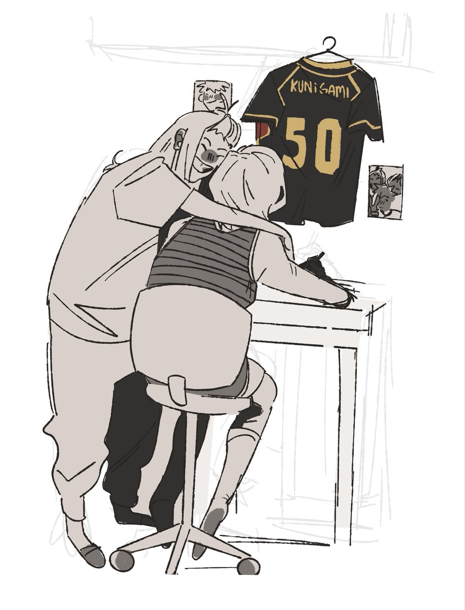 whoTFam1's tweet photo. Second day prompt: “Jersey” for the amazing #bllktober2026! https://t.co/W7YulivJ2l
