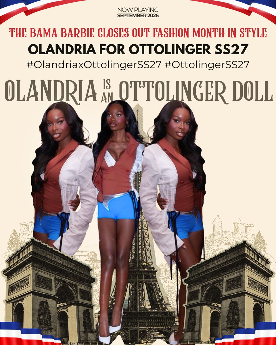 OlanDolls's tweet photo. DOLLS, OTTOLINGER IS NEXT! ✨

Here’s what we’ll be using for Olandria’s Ottolinger SS27 moment. Be sure to include the keyword and hashtags when posting and engaging!!🩷

KEYWORD:
OLANDRIA FOR OTTOLINGER SS27

HASHTAGS:
#OlandriaxOttolingerSS27
#OttolingerSS27 https://t.co/JxLmmsp4np