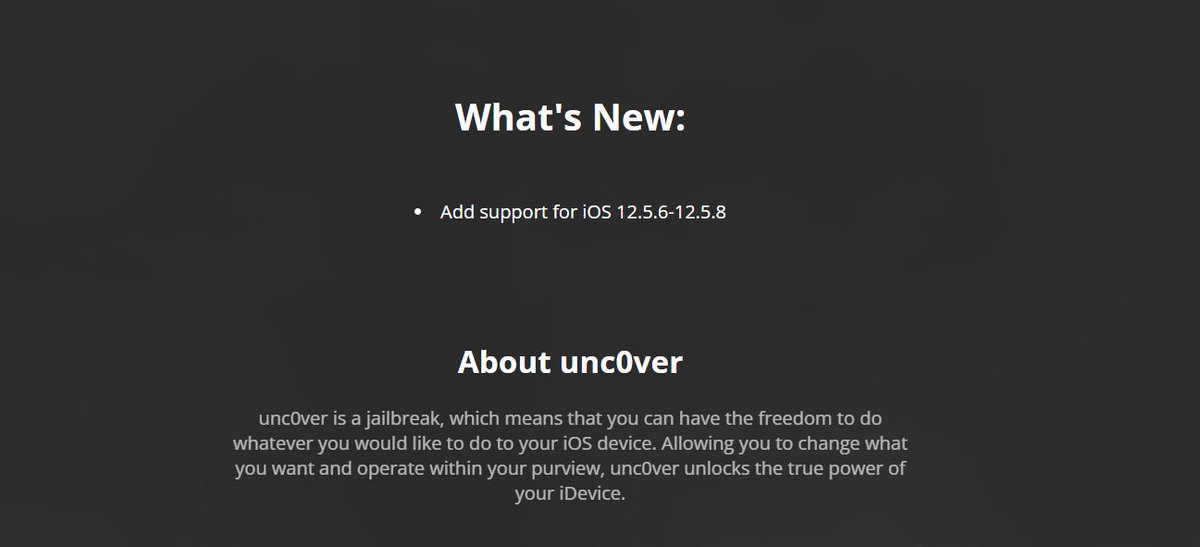EsignPatch's tweet photo. Waitโฆunc0ver just got an update in 2026?! ๐๐ฅ
After almost 5 YEARS, unc0ver is back with v8.1.0, adding support for iOS 12.5.6โ12.5.8!
So good to see this legendary jailbreak getting an update again. What a surprise!โค๏ธโ๐ฅ
Welcome back, unc0ver! ๐ค
#unc0ver #Jailbreak #iOSJailbreak https://t.co/nn1Vtdq0lu
