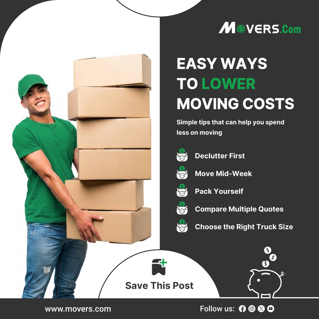 MoversCom's tweet photo. Moving doesn’t have to break the bank! 💸📦
Save this post for moving day and make your next move a little more budget-friendly!
#Movers #MovingTips #MovingCosts #MovingOnABudget #MovingDay #MovingAdvice #RelocationTips #MovingChecklist #HouseMoving #MovingUSA #MoversCom https://t.co/ON2XKiRogq