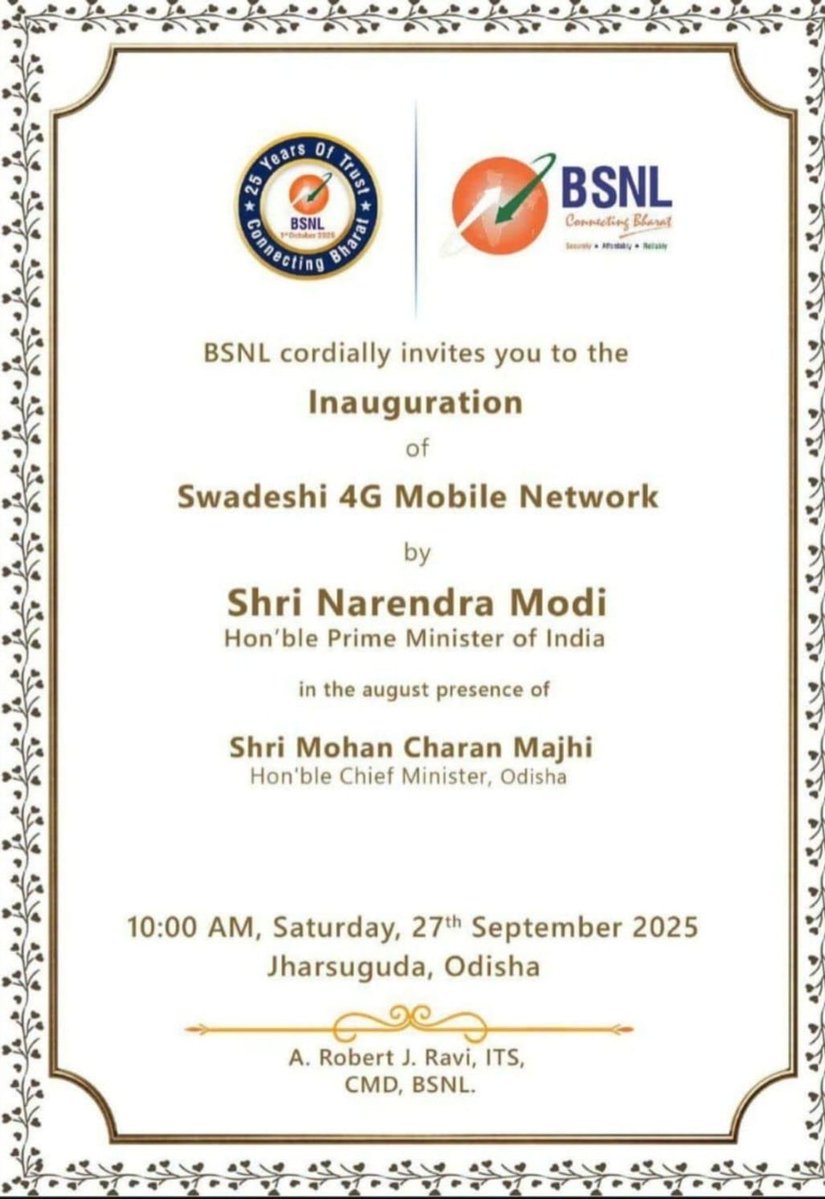 hiteshyadav1237's tweet photo. स्वदेशी तकनीक का संकल्प तभी पूरा होगा जब देश के BSNL कर्मचारियों को उनका सम्मान मिलेगा।
माननीय PM @narendramodi जी, कृपया BSNL को स्वदेशी 4G/5G की सौगात के साथ 3rd PRC का अधिकार भी दें!
#3rdPRC_BSNL
#Remove_Affordability_Clause
@SNEACHQ @AUAB5564 @SNATTACHQ @bsnleuchq @aiteea_India @PemmasaniOnX @JM_Scindia @DoT_India @PMOIndia @CMDBSNL @GSSEWABSNL @AshwiniVaishnaw @AmitShah @Officejmscindia @narendramodi @BSNLCorporate
@aajtak @ndtvindia @indiatvnews @ravish_journo @BBCHindi @PTI_News @cnnbrk @ABPNews @DDNewslive @ZeeNews @indiatv @TimesNow @republic