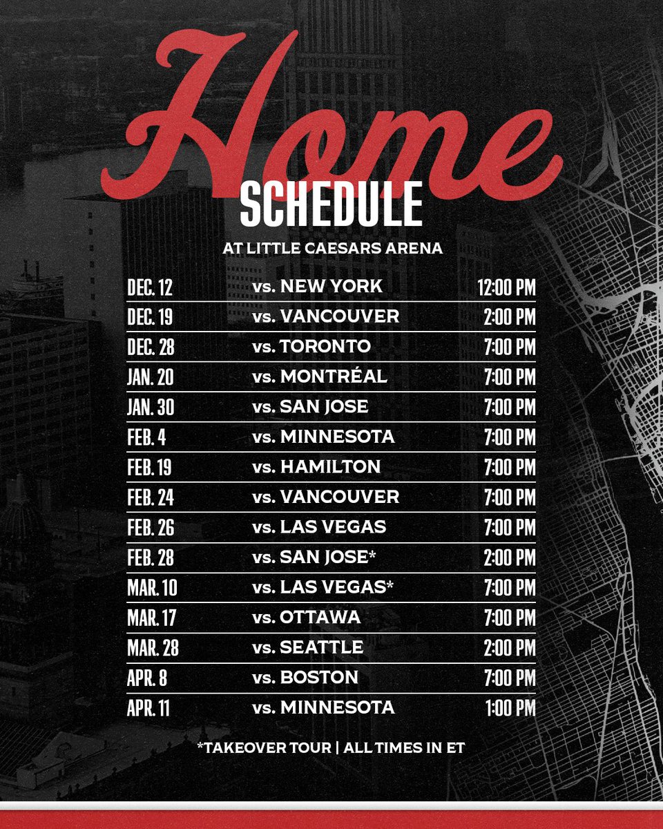 pwhl__detroit's tweet photo. Consider your calendar booked because HOCKEY IS BACK!🗓️

Your 2026-2027 full season schedule is here!

🔗 Full schedule: https://t.co/lQn3wxJEEa
📰 Read More: https://t.co/GXcFtH8Rdi https://t.co/nWUrapQyTN