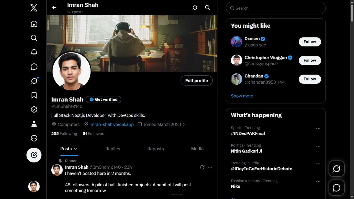 hii_imran's tweet photo. Finally crossed 50 followers
https://t.co/S0Tix7WsSe https://t.co/8PpfiiqXp0