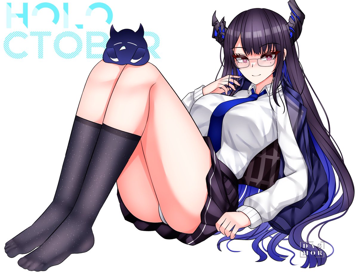 DasMortred's tweet photo. Day 2: school uniform
Student council president Nerissa
 
#holoctober #RavenCrafts https://t.co/tqLmG4z5m5