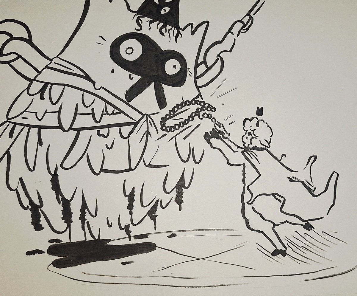 kiki_saiph's tweet photo. Inktober day 2: Relic

#Inktober #Inktober2026 #CultoftheLamb https://t.co/NIz2KX7pNX