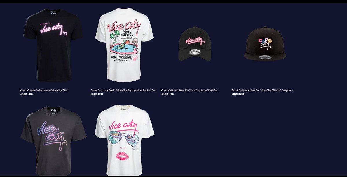 thematrek's tweet photo. MIAMI HEAT JUST DROPPED A “VICE CITY” COLLECTION. 👀

Official Miami HEAT merch.

The collection features Vice City branding across jerseys, hats, shirts and more.

Is it GTA VI?

No. there is no official confirmation that this is GTA merch.

But the timing…

The Vice City branding…

And Rockstar being behind GTA VI…

Yeah, the hopium is starting. 😭🔥
