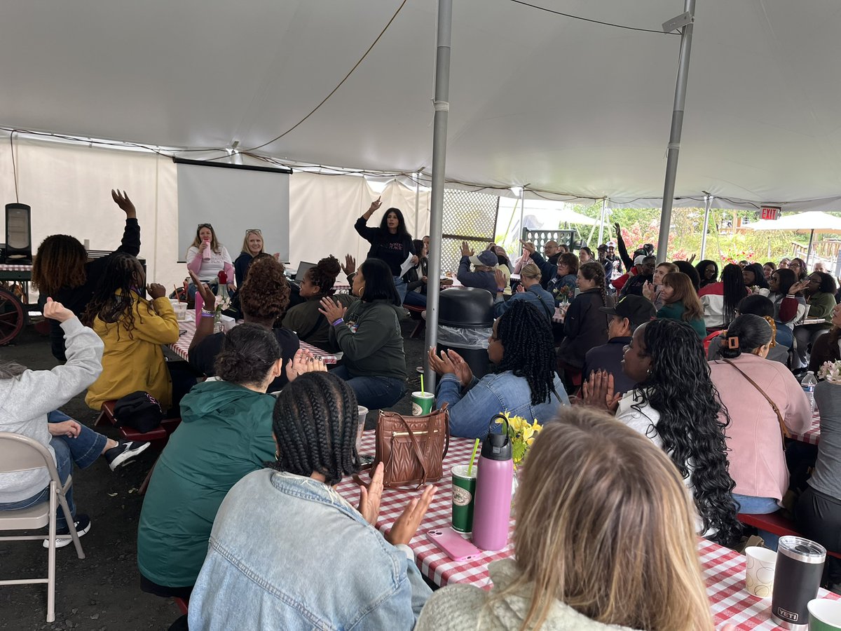 RosiesPlace's tweet photo. This week, our staff gathered for our annual Philosophy Day at Kimball Farm! An event our staff looks forward to every year, it’s a time to connect with colleagues in fun and remember our shared commitment to the women and work of Rosie’s Place. https://t.co/UjTy1qKTqm