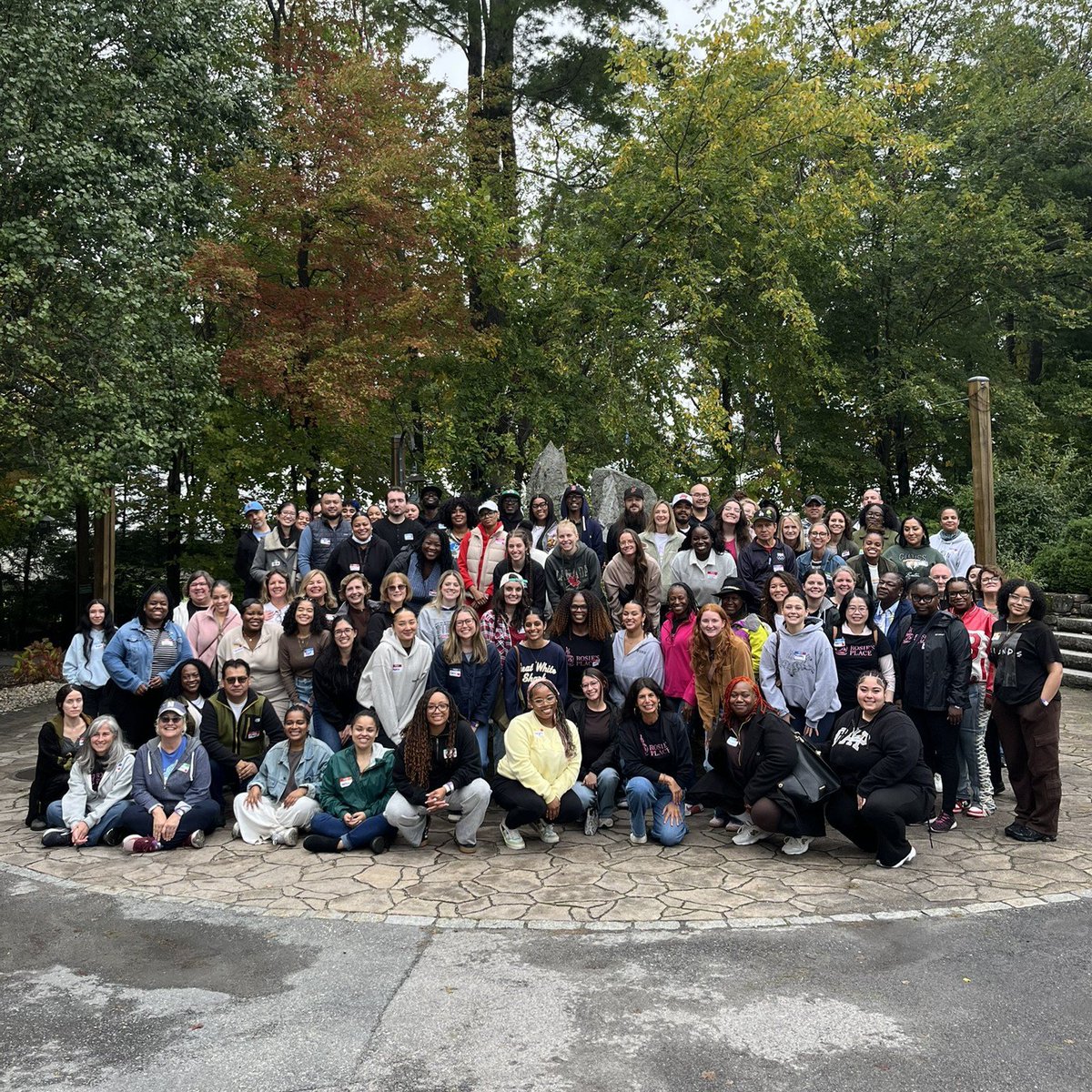 RosiesPlace's tweet photo. This week, our staff gathered for our annual Philosophy Day at Kimball Farm! An event our staff looks forward to every year, it’s a time to connect with colleagues in fun and remember our shared commitment to the women and work of Rosie’s Place. https://t.co/UjTy1qKTqm