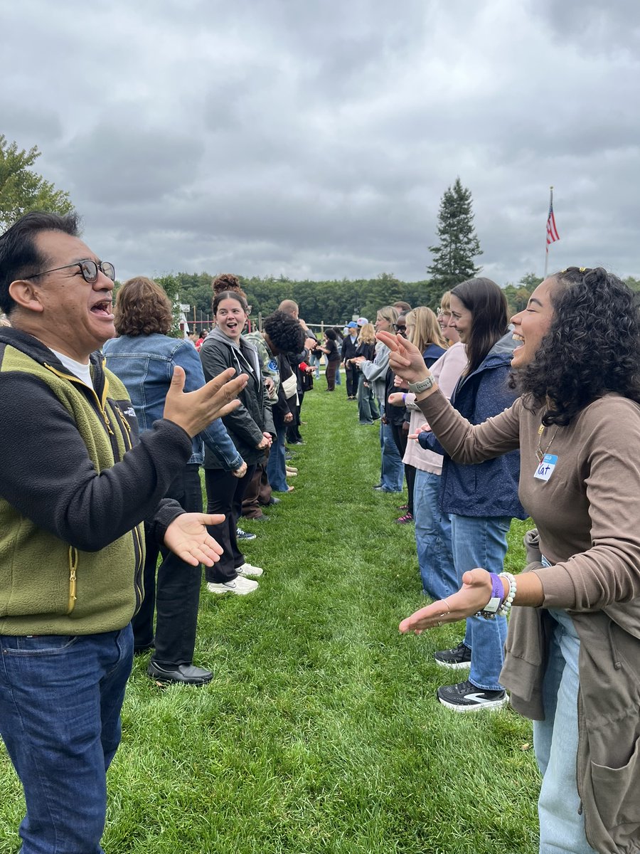 RosiesPlace's tweet photo. This week, our staff gathered for our annual Philosophy Day at Kimball Farm! An event our staff looks forward to every year, it’s a time to connect with colleagues in fun and remember our shared commitment to the women and work of Rosie’s Place. https://t.co/UjTy1qKTqm